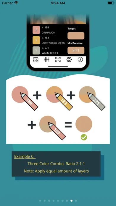 Captures d'écran de Colored Pencil Picker
