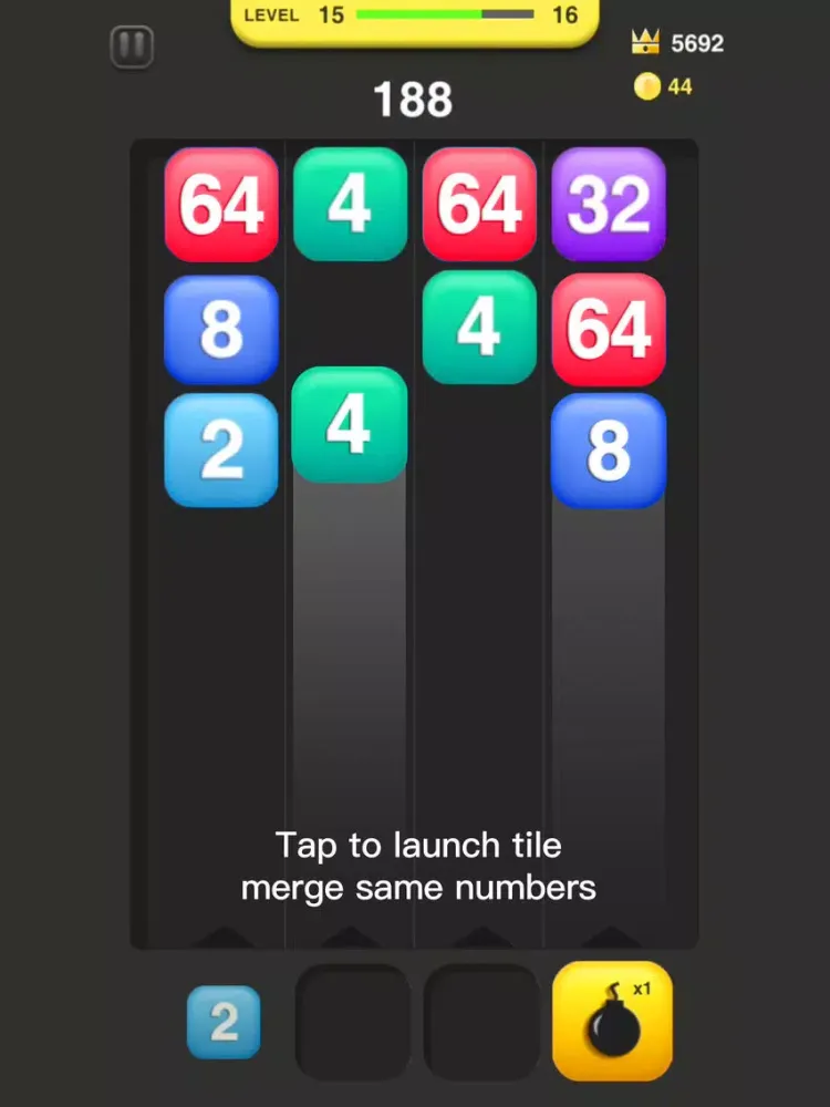 Hit 2048 iPad  Screenshots