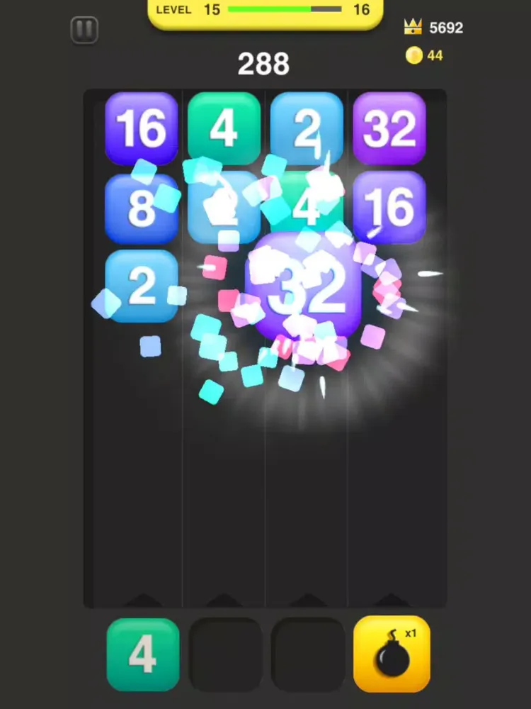 Hit 2048 iPad  Screenshots