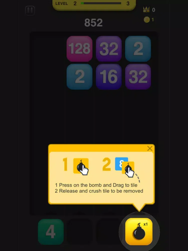 Hit 2048 iPad  Screenshots