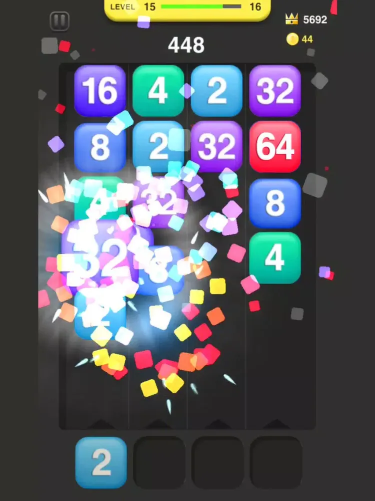 Hit 2048 iPad  Screenshots