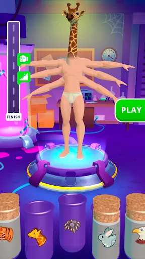 Merge Animals 3D - Mutant race Screenshots