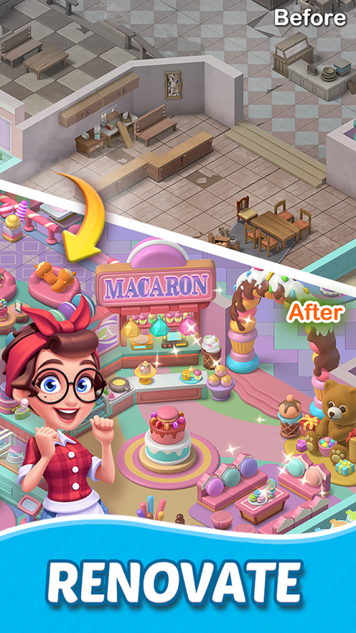 Merge Cooking: Theme Restaurant-screenshot-4