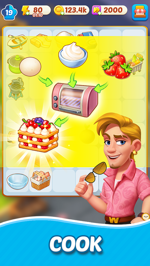 Merge Cooking: Theme Restaurant-screenshot-5