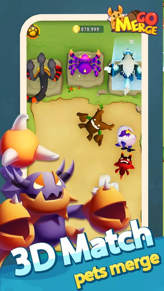 Merge Go - Monster Evolution应用截图