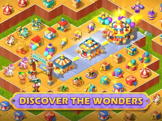 Capturas de tela do Mergeland of Animal Adventure iPad 