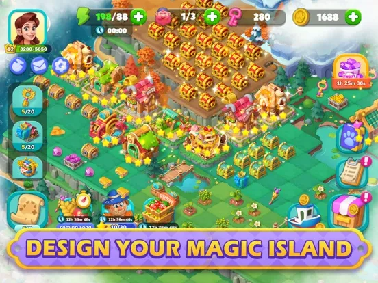 Capturas de tela do Mergeland of Animal Adventure iPad 