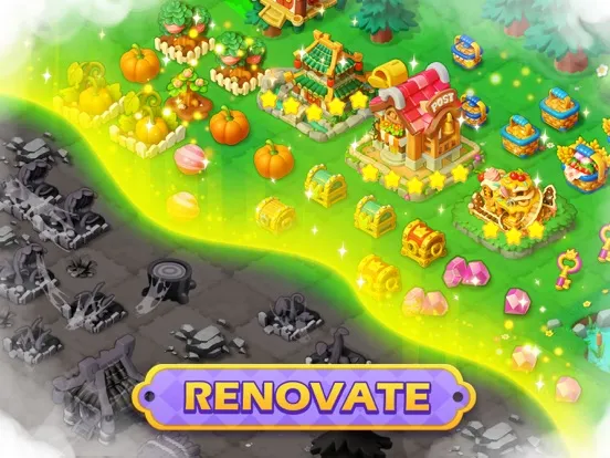Capturas de tela do Mergeland of Animal Adventure iPad 