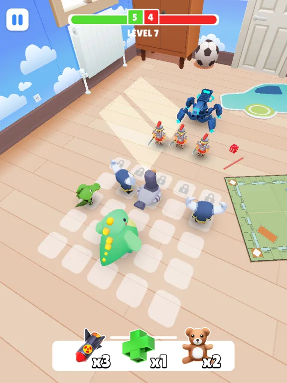 TOYS Rumble: Merge and Clash iPad  Screenshots