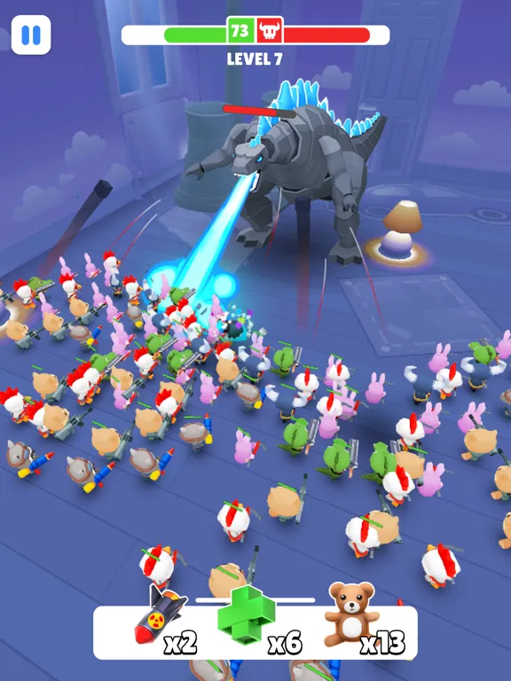 TOYS Rumble: Merge and Clash iPad  Screenshots