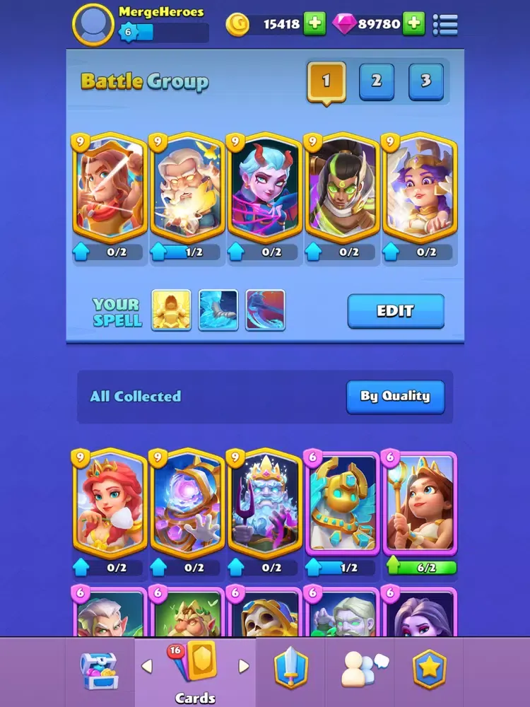Ảnh chụp màn hình của Merge TD Hero - Tower Defense iPad 
