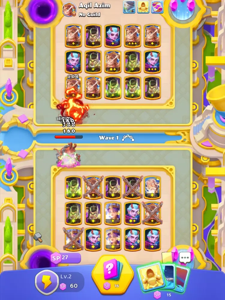 Ảnh chụp màn hình của Merge TD Hero - Tower Defense iPad 