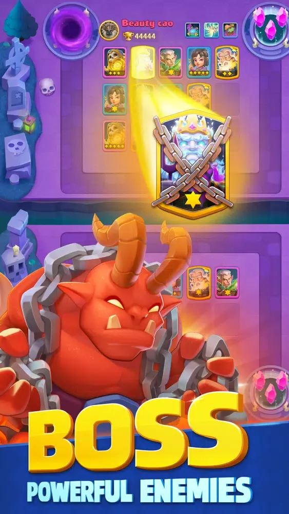 Ảnh chụp màn hình của Merge TD Hero - Tower Defense