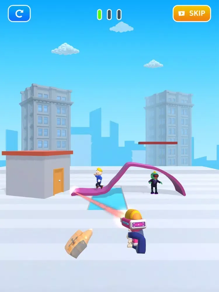 Tangkapan skrin Merge Hero 3D iPad 