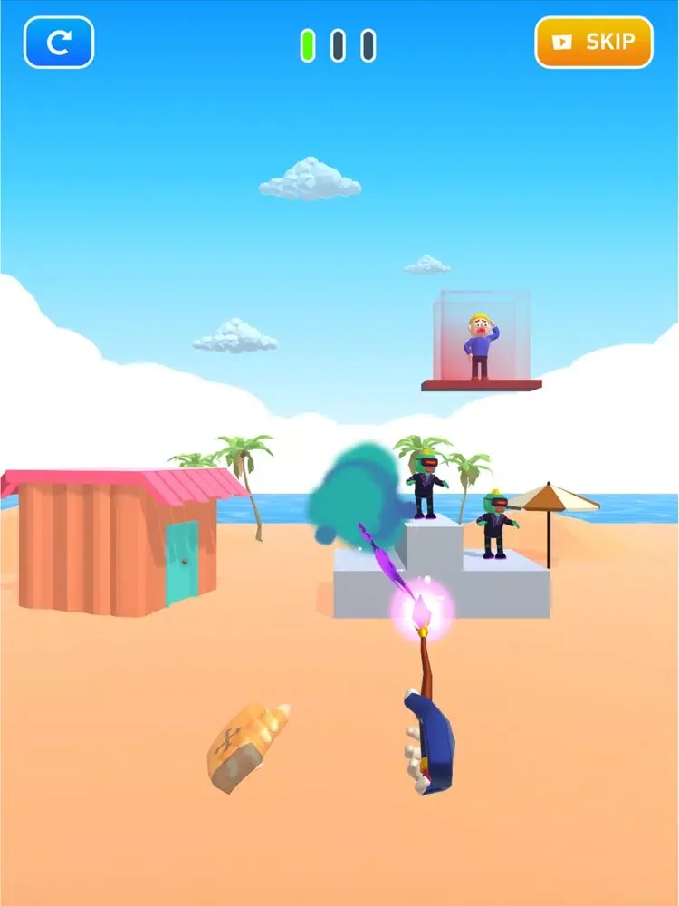 Tangkapan skrin Merge Hero 3D iPad 