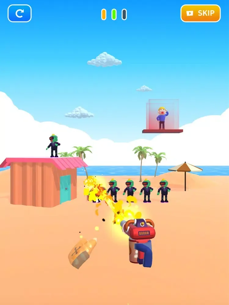 Tangkapan skrin Merge Hero 3D iPad 