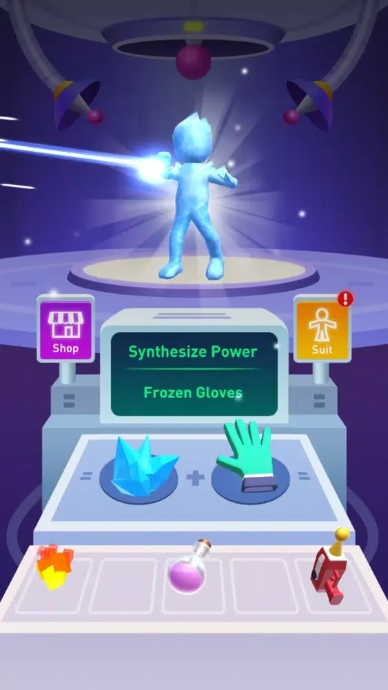 Tangkapan skrin Merge Hero 3D