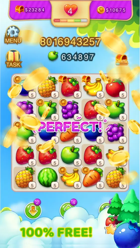 Capturas de tela do Fruit Clash Legend