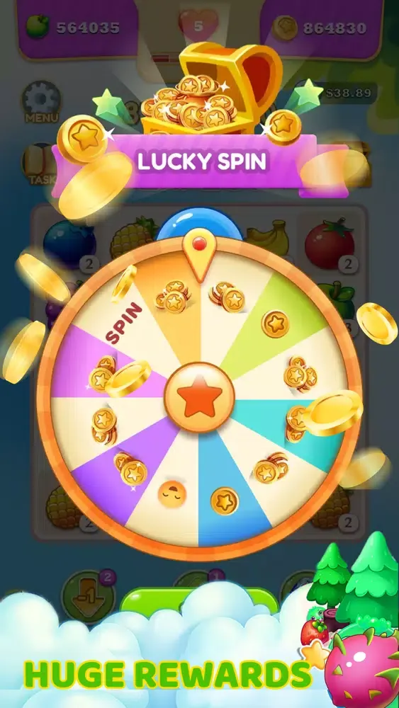 Capturas de tela do Fruit Clash Legend