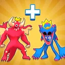 Monster Rampage: Merge Rainbow