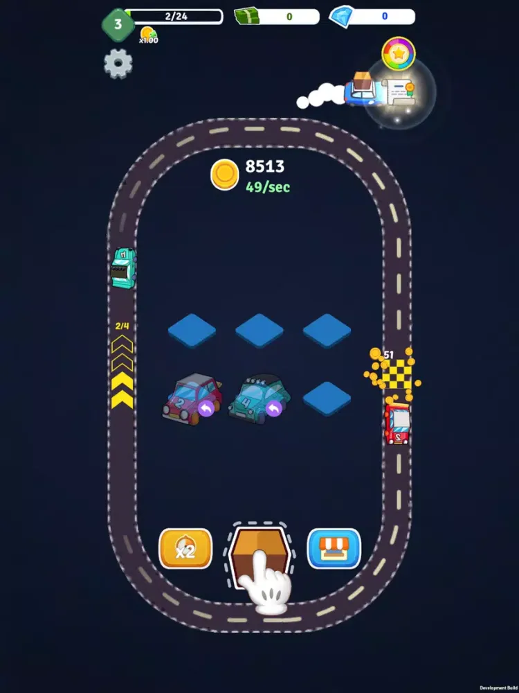 Zrzuty ekranu Merge Speed: Top Racing Cars! iPad 