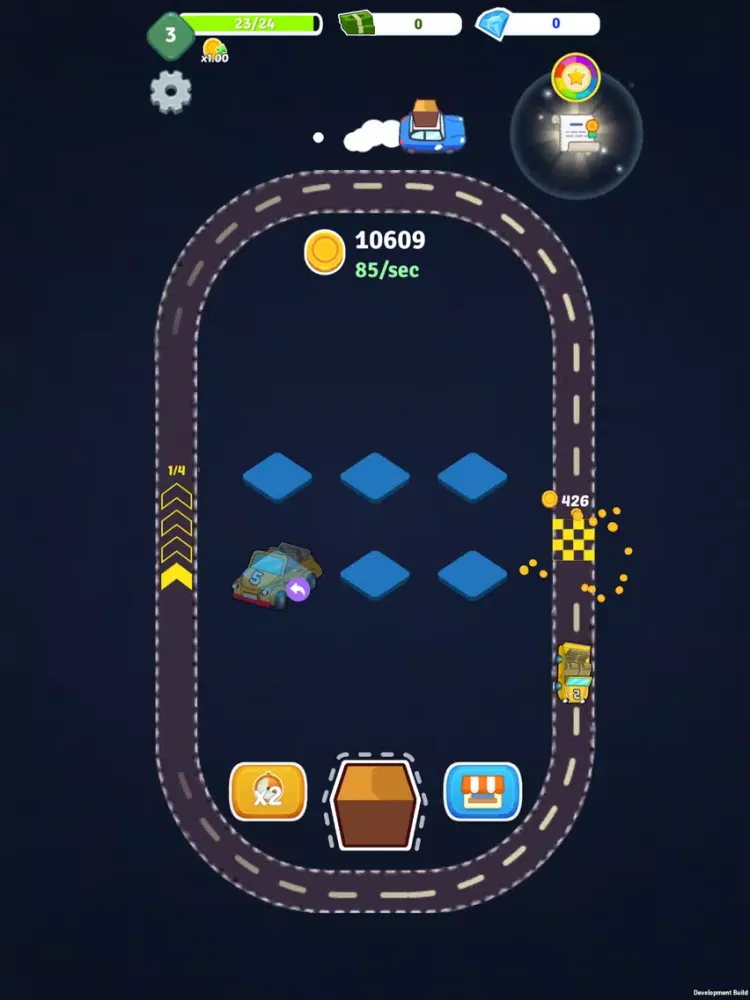 Zrzuty ekranu Merge Speed: Top Racing Cars! iPad 
