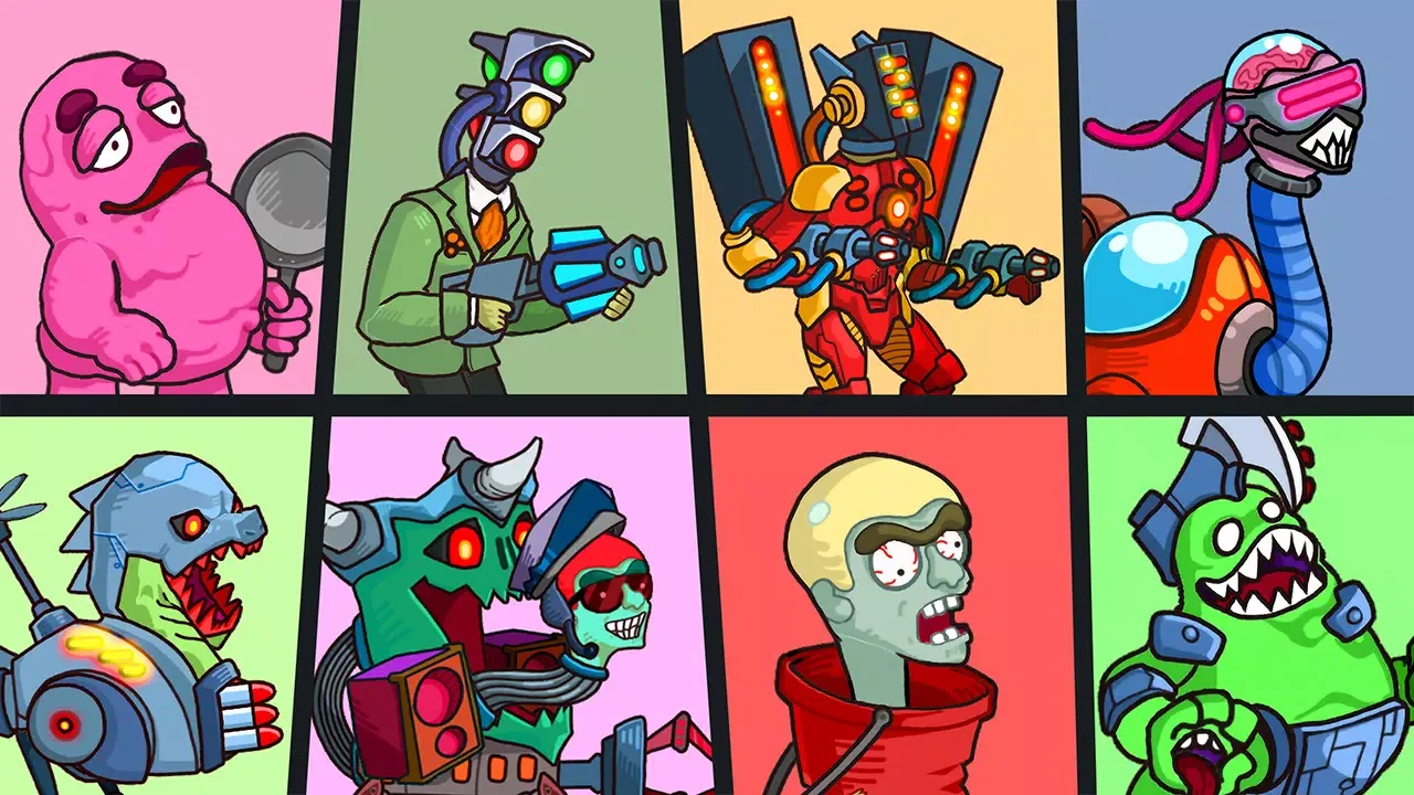 Merge Fight: Grim & Zombie War 스크린샷