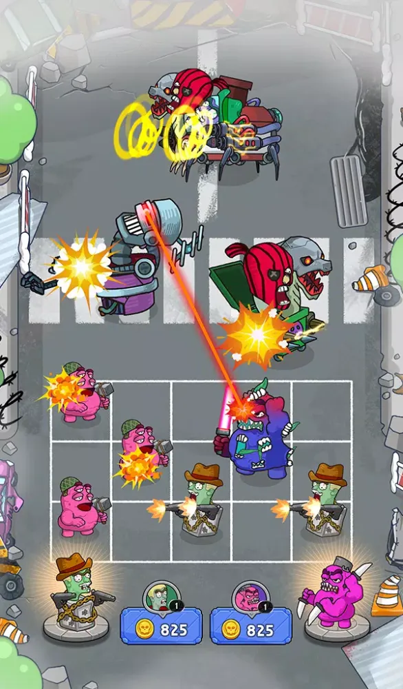 Merge Fight: Grim & Zombie War 스크린샷