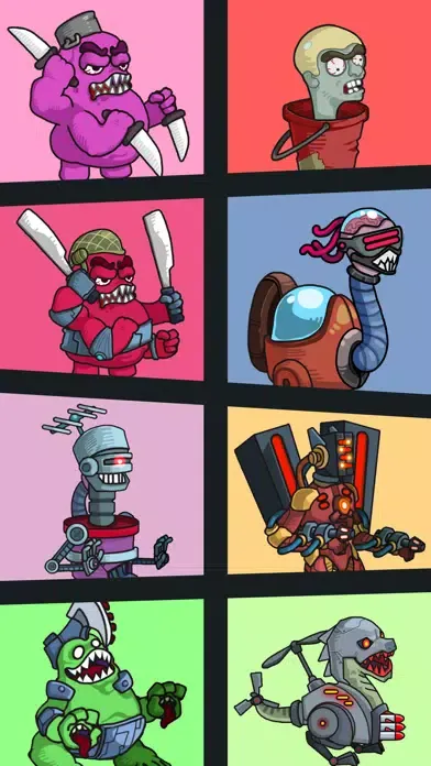 ภาพหน้าจอของ Merge Fight : Grim Zombie War