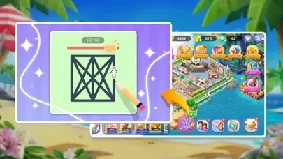 Captures d'écran de Merge Topia-Hotel Tycoon