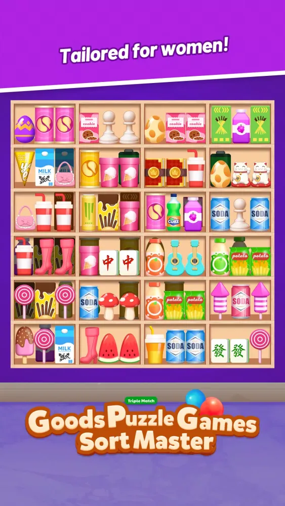 Zrzuty ekranu Goods Puzzle Games-Sort Master