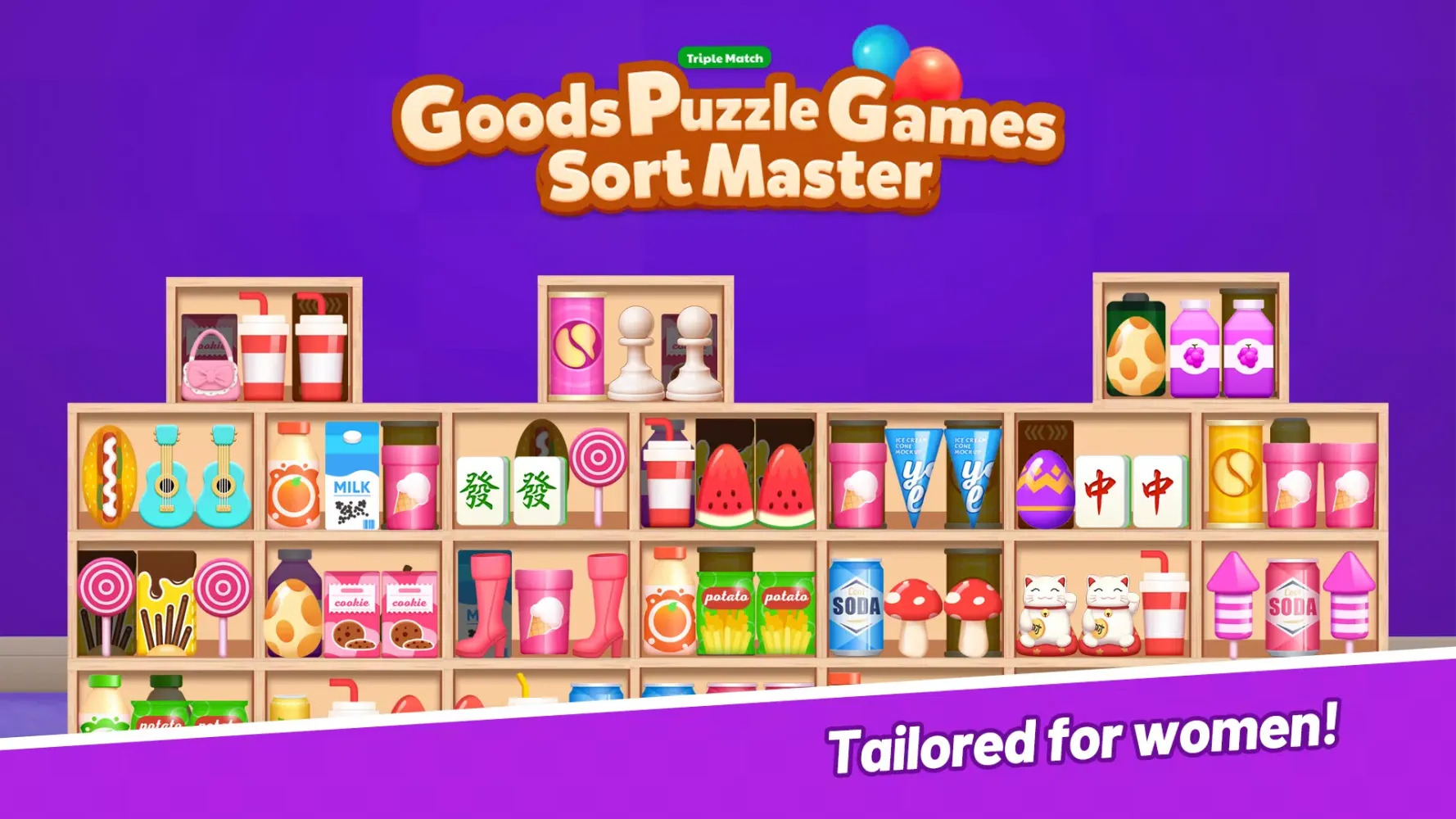 Zrzuty ekranu Goods Puzzle Games-Sort Master