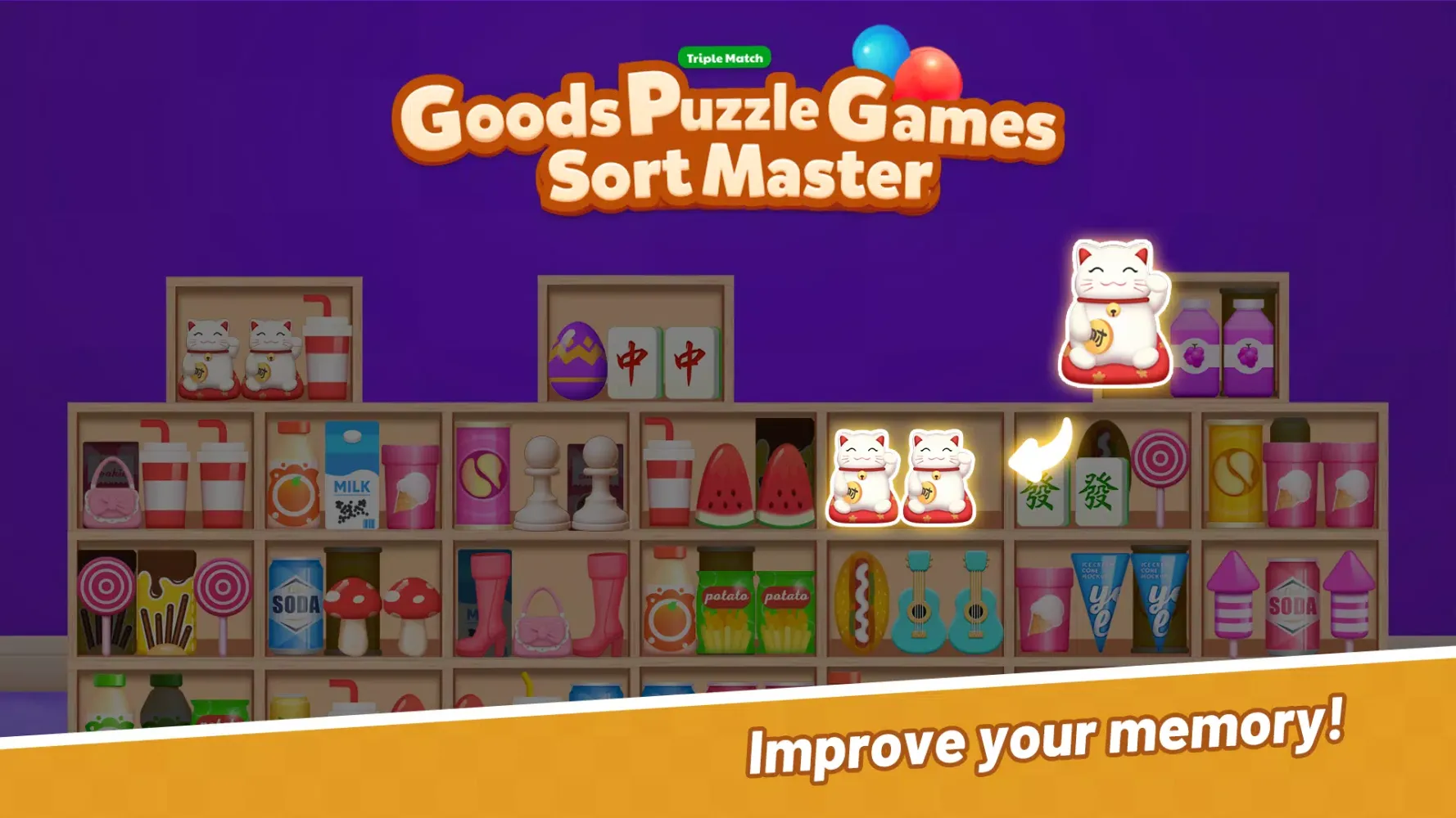 Zrzuty ekranu Goods Puzzle Games-Sort Master