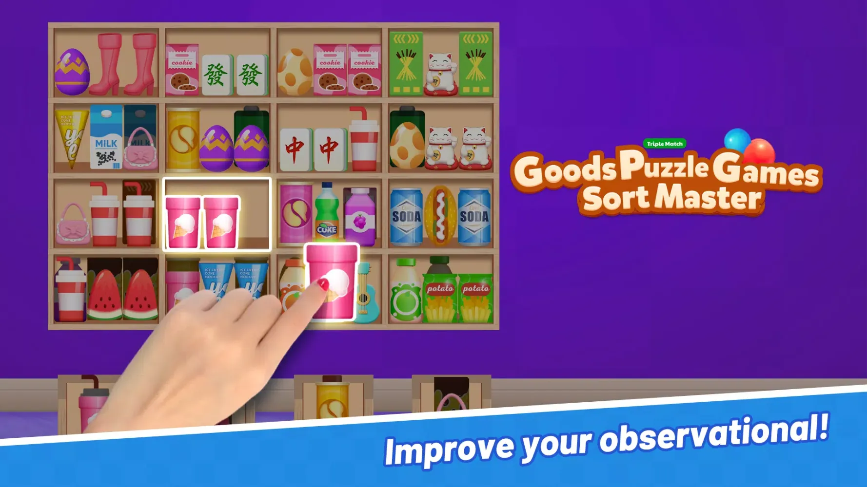 Zrzuty ekranu Goods Puzzle Games-Sort Master
