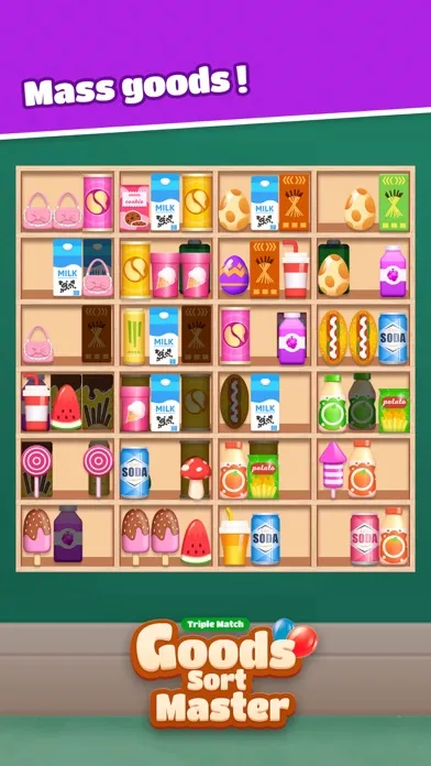 Tangkapan skrin Goods Sort Master Triple Match