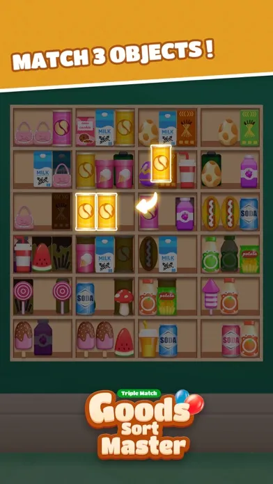 Tangkapan skrin Goods Sort Master Triple Match