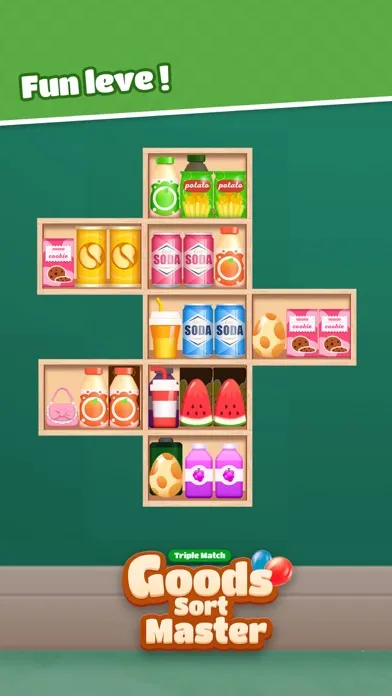 Tangkapan skrin Goods Sort Master Triple Match