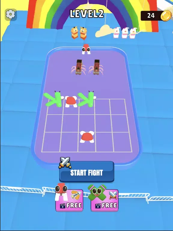 Merge Alphabet Choo Choo Fight iPad  स्क्रीनशॉट