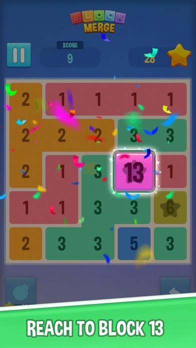 Скриншоты Merge Block - Number Up 13