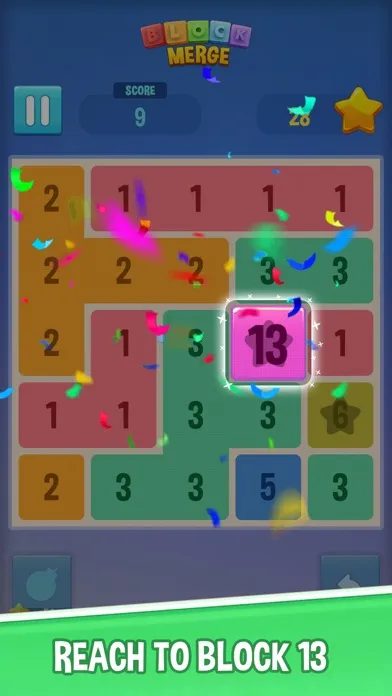 Merge Block - Number Up 13应用截图