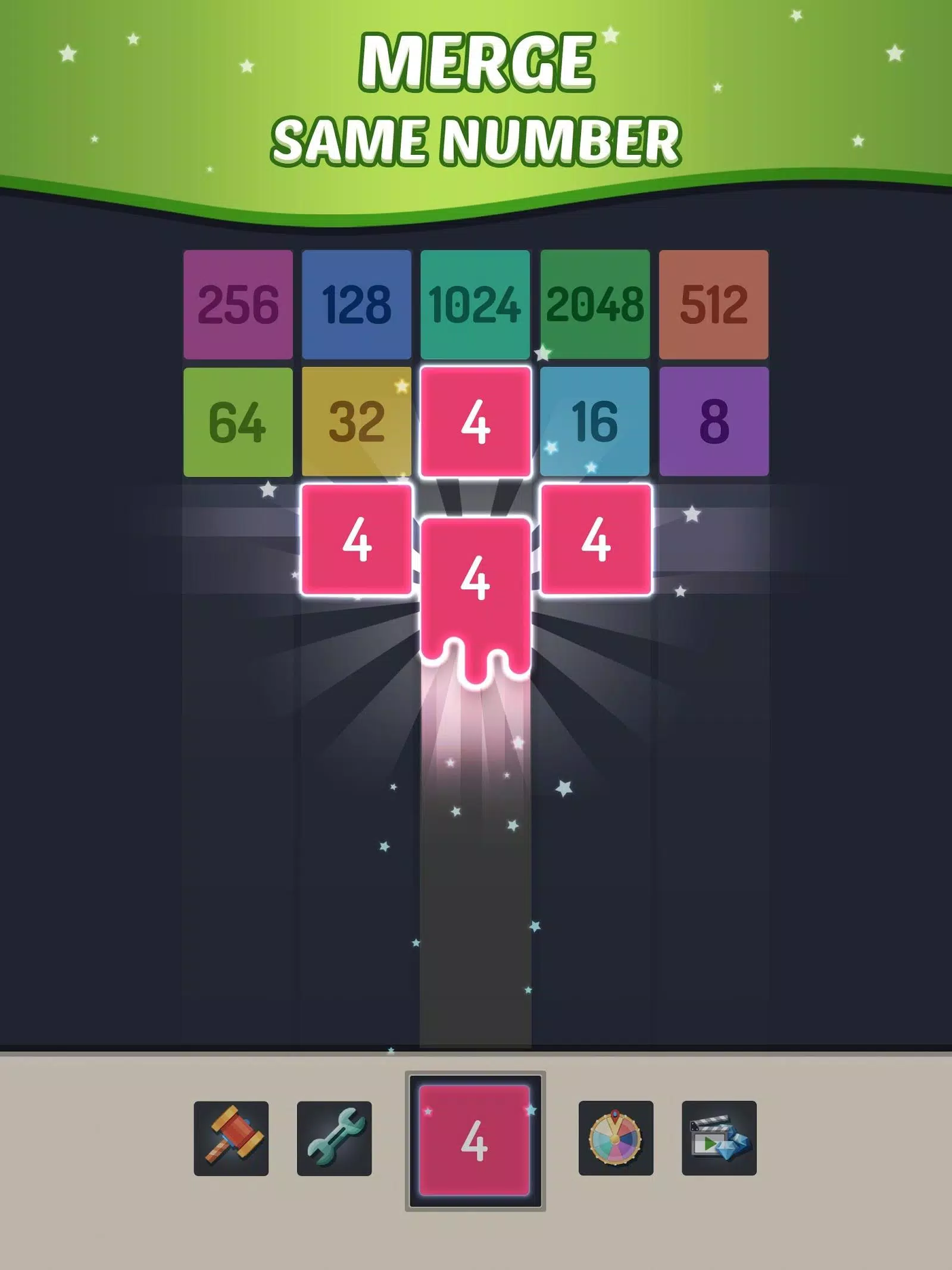 Block Shooter - Shoot and Merge 2048 Puzzle Screenshots