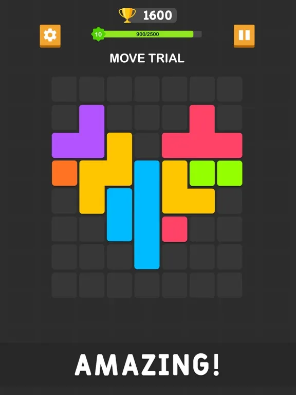 Tangkapan layar 2048 Merge Blocks Game iPad 