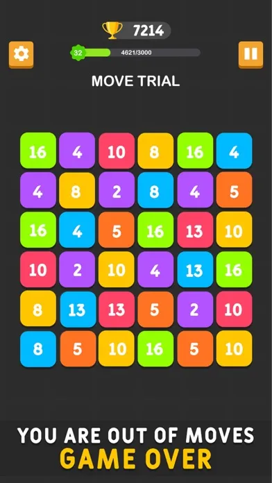 Tangkapan layar 2048 Merge Blocks Game