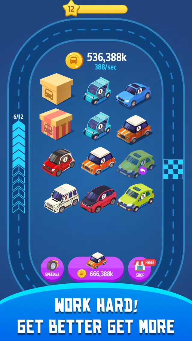 Capturas de pantalla de Better Car - Merge & Idle Game