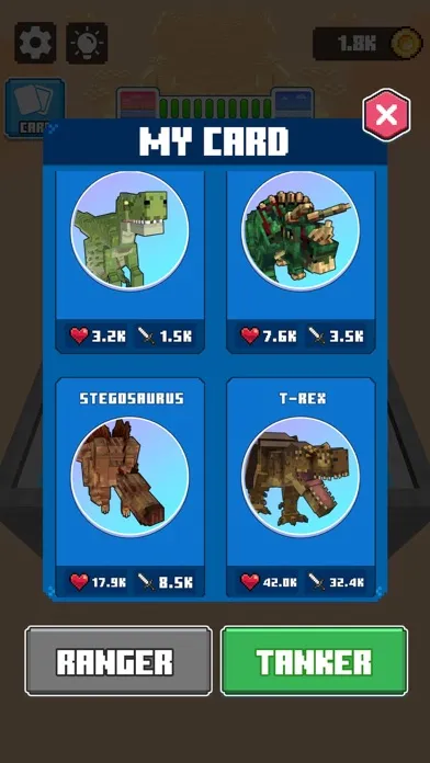 Ảnh chụp màn hình của Merge Craft - Dinosaur Battle
