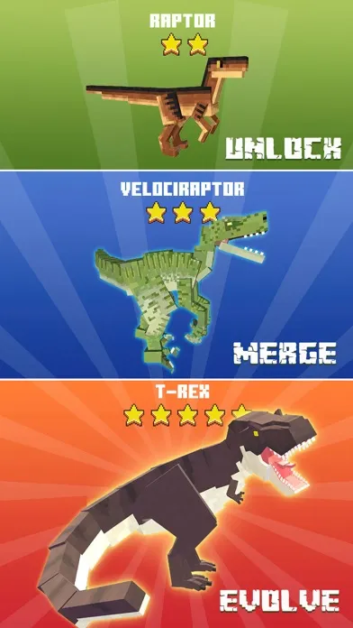 Ảnh chụp màn hình của Merge Craft - Dinosaur Battle