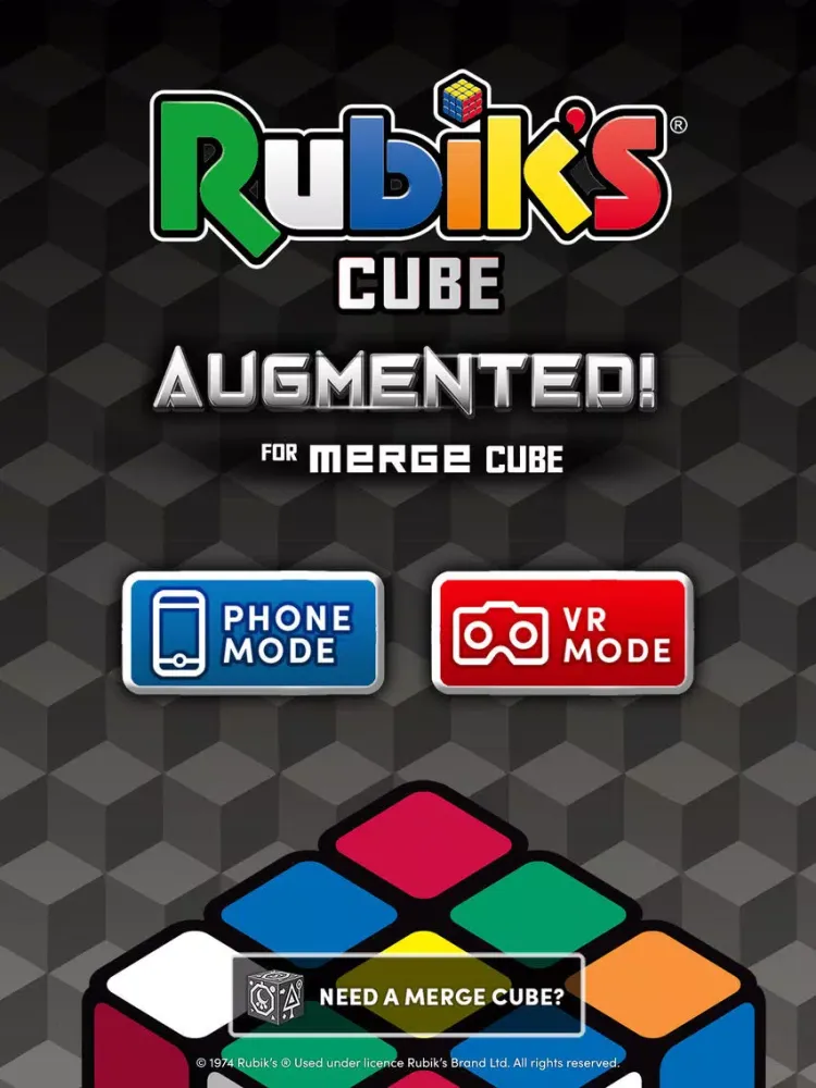 Ảnh chụp màn hình của Rubik’s Cube Augmented! iPad 