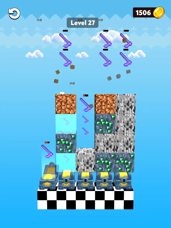Capturas de pantalla de Merge and Miner iPad 