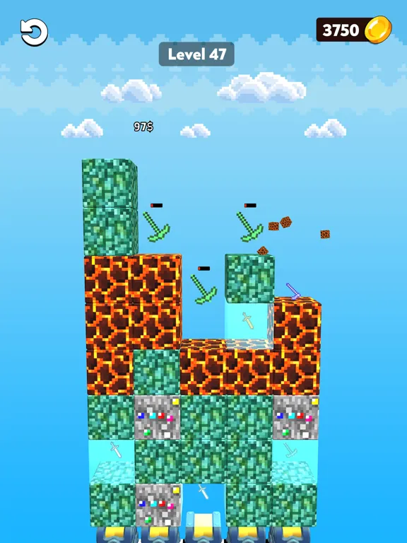 Capturas de pantalla de Merge and Miner iPad 