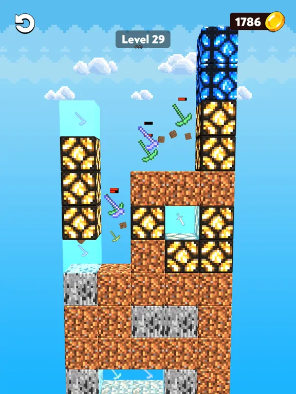 Capturas de pantalla de Merge and Miner iPad 